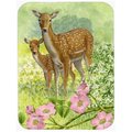 Carolines Treasures Carolines Treasures ASA2130LCB Fallow Deer & Calf Glass Cutting Board; Large ASA2130LCB